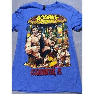Hulk Hogan's Beach Shop, Andre the Giant Clearwater ,FL WWE Wrestling Tee Small